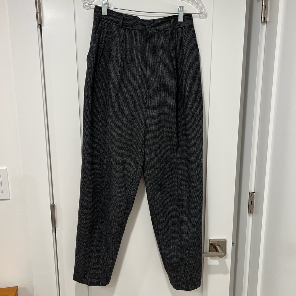 Wool pants